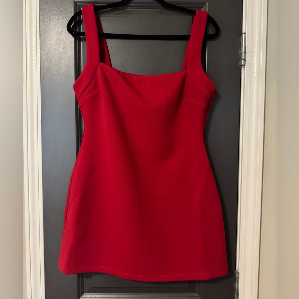 Windsor Dress Red size L